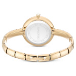 Sublima bangle watch Swiss Made, Metal bracelet, Gold tone, Champagne gold-tone finish